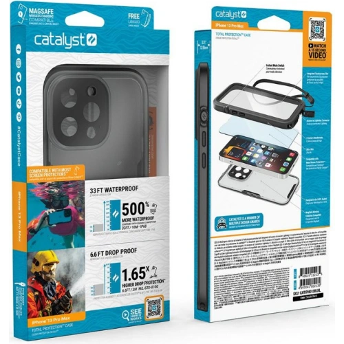 Kup Case Catalyst Total Protection Apple iPhone 13 Pro Max schwarz - CAT100BLK - {ean13} - Sklep Home Screen