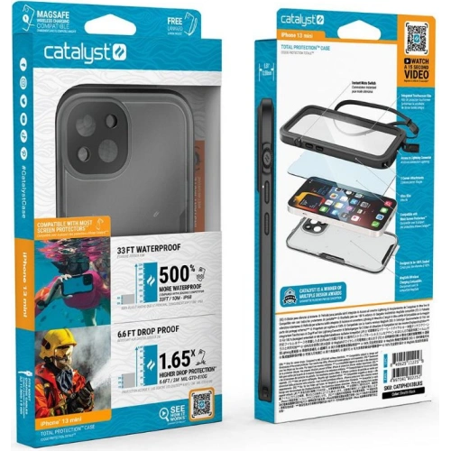 Kup Etui Catalyst Total Protection Apple iPhone 13 mini czarne - CAT105BLK - {ean13} - Sklep Home Screen