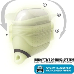 Kup Etui Catalyst Waterproof Vibe Apple AirPods3 świecące w ciemności - CAT108GLO - {ean13} - Sklep Home Screen