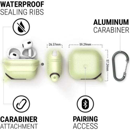 Kup Case Catalyst Waterproof Vibe Apple AirPods3 leuchtend im Dunkeln - CAT108GLO - {ean13} - Sklep Home Screen