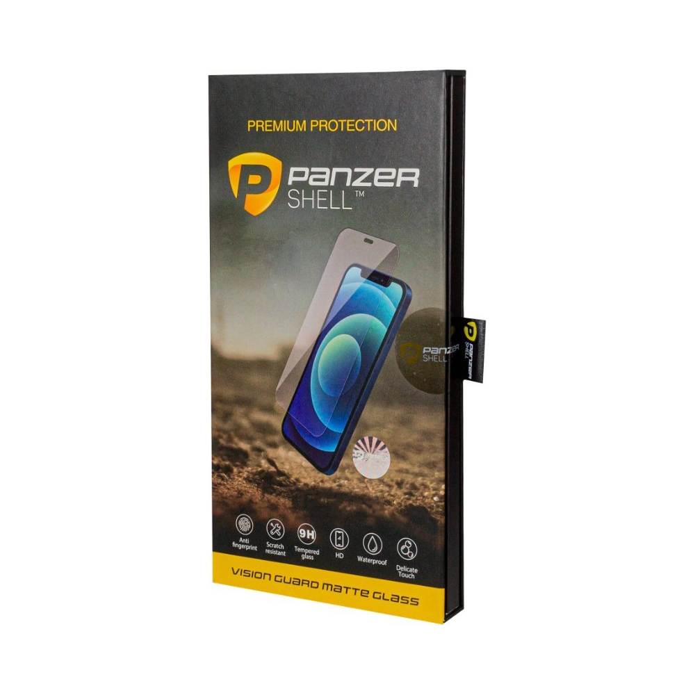 Szkło hartowane PanzerShell Vision Guard Matte Glass Apple iPhone 16e / 14 / 13 / 13 Pro