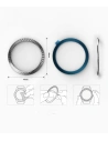 Kup Tachymeterabdeckung Ringke Samsung Galaxy Gear S3/Watch 46mm gestreiftes Edelstahl silber GW-46-12 - RGK895SSLV - {ean13} - Sklep Home Screen