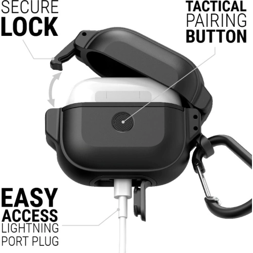 Buy Catalyst Total Protection Apple AirPods 3 black - CAT111BLK - {ean13} - Home Screen Store Europe