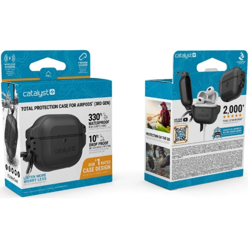 Kup Etui Catalyst Total Protection Apple AirPods 3 czarne - CAT111BLK - {ean13} - Sklep Home Screen