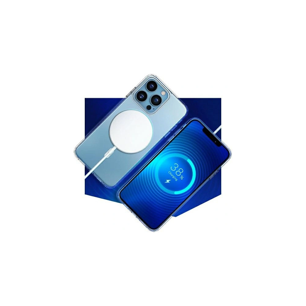 Etui 3MK MagCase Apple iPhone 12/12 Pro przezroczyste/clear