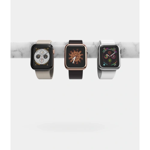 Kup Nakładka Ringke Bezel Styling Apple Watch 4/5/6/7/8/9/SE 44/45mm stal nierdzewna Glossy Silver AW4-44-01 - RGK897GSLV - {ean13} - Sklep Home Screen
