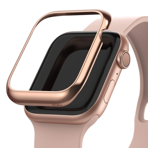Kup Felület Ringke Bezel Styling Apple Watch 4/5/6/7/8/9/SE 44/45mm rozsdamentes acél Fényes Rózsaarany AW4-44-02 - RGK898GPNK - {ean13} - Sklep Home Screen