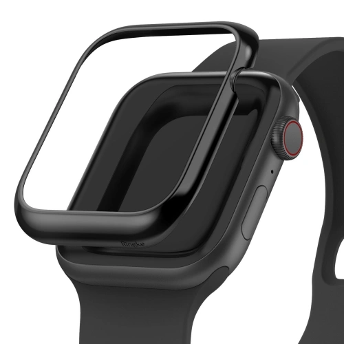 Kup A Ringke Bezel Styling Apple Watch 4/5/6/7/8/9/SE 44/45mm rozsdamentes acél Fényes Fekete AW4-44-03 - RGK899GBLK - {ean13} - Sklep Home Screen