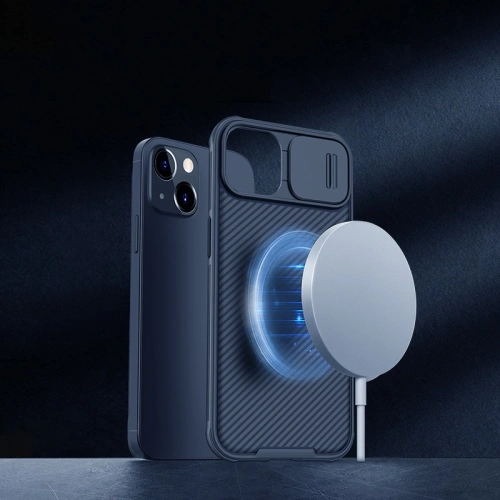 Kup Etui Nillkin Camshield Pro Magnetic Apple IPhone 12/12 Pro Modrá - NLK388BLU - {ean13} - Sklep Home Screen