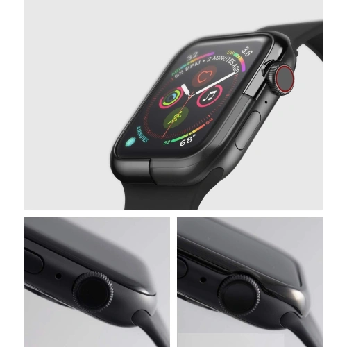 Kup Nakładka Ringke Bezel Styling Apple Watch 4/5/6/7/8/9/SE 44/45mm stal nierdzewna Glossy Black AW4-44-03 - RGK899GBLK - {ean13} - Sklep Home Screen