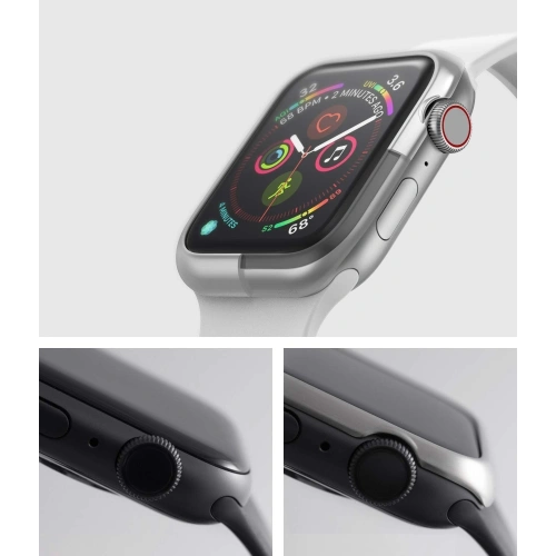 Kup Nakładka Ringke Bezel Styling Apple Watch 4/5/6/7/8/9/SE 44/45mm oțel inoxidabil Matte Silver AW4-44-09 - RGK903MSLV - {ean13} - Sklep Home Screen