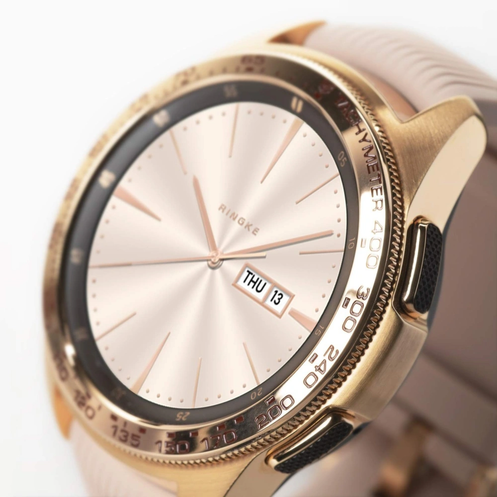 Kup Nakładka na tachymetr Ringke Samsung Galaxy Sport/Watch 42mm stal nierdzewna złota GW-42-05 w najlepszej cenie w Home Screen
