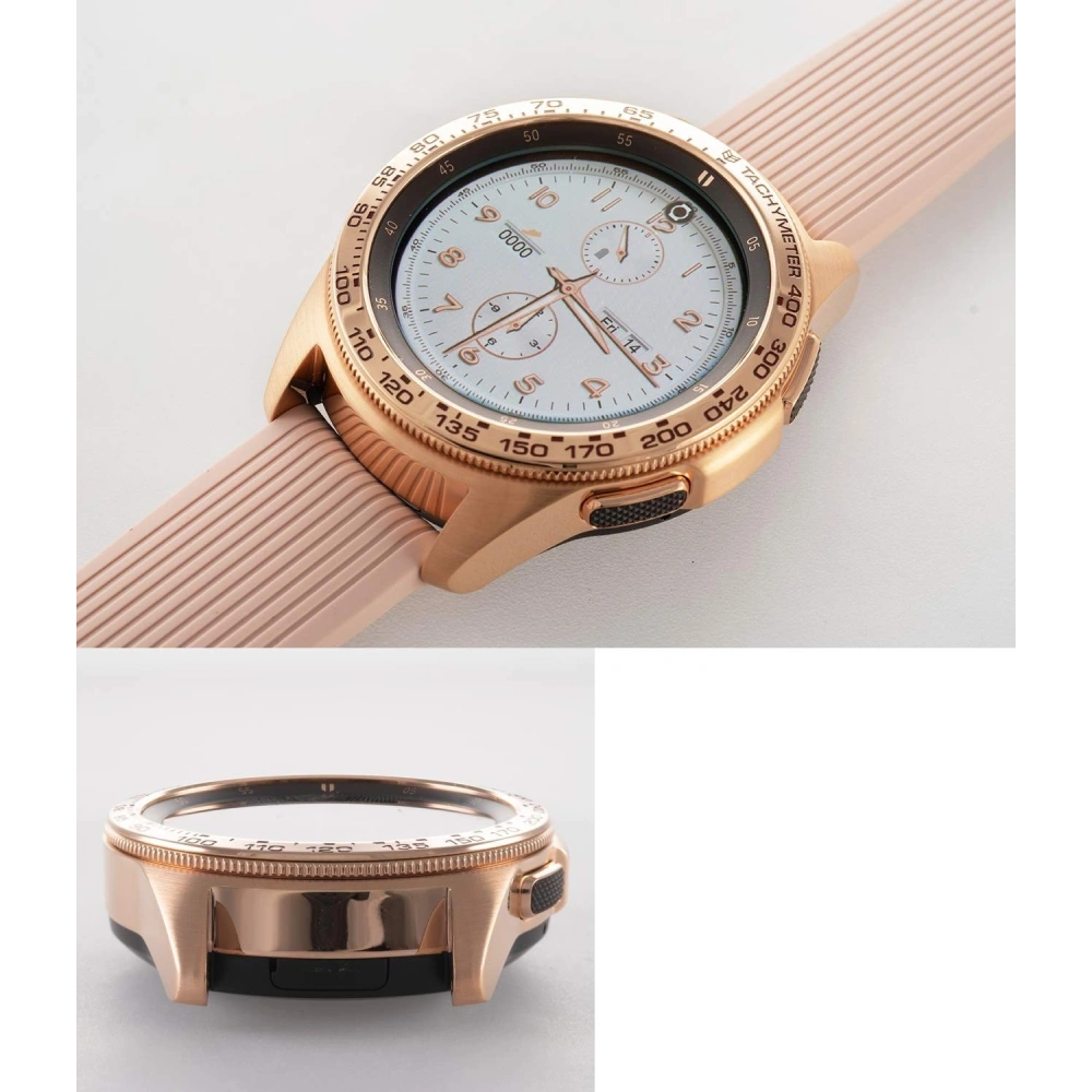 Kup Nakładka na tachymetr Ringke Samsung Galaxy Sport/Watch 42mm stal nierdzewna złota GW-42-05 w najlepszej cenie w Home Screen