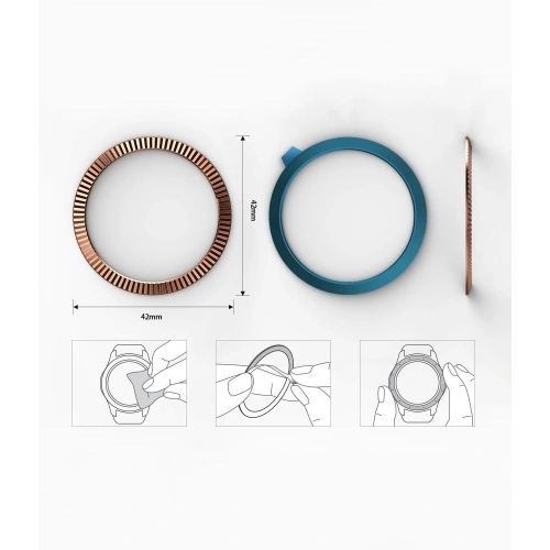 Buy Ringke Bezel Ring Samsung Galaxy Sport/Watch 42mm Stainless Steel Gold GW-42-06 - RGK905SGLD - {ean13} - Home Screen Store Europe