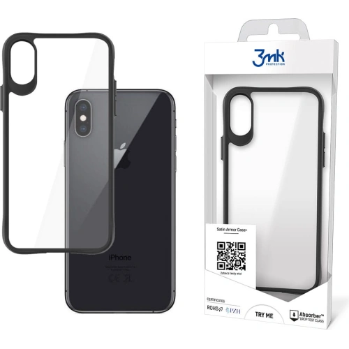Kup Etui 3MK SatinArmor+ Case Apple iPhone XS/X - 3MK3677 - {ean13} - Sklep Home Screen