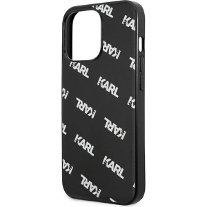 Etui Karl Lagerfeld KLHCP13LPULMBK3 Apple iPhone 13 Pro hardcase czarny/black Allover