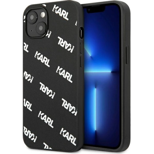 Kup Etui Karl Lagerfeld KLHCP13SPULMBK3 Apple iPhone 13 mini hardcase negru/black Allover - KLD947BLK - {ean13} - Sklep Home Screen