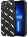 Case Karl Lagerfeld KLHCP13SPULMBK3 Apple iPhone 13 mini Hartschale schwarz/black Allover