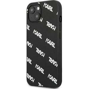Kup Case Karl Lagerfeld KLHCP13SPULMBK3 Apple iPhone 13 mini Hartschale schwarz/black Allover - KLD947BLK - {ean13} - Sklep Home Screen