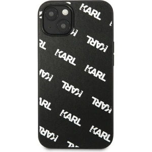 Kup Case Karl Lagerfeld KLHCP13SPULMBK3 Apple iPhone 13 mini Hartschale schwarz/black Allover - KLD947BLK - {ean13} - Sklep Home Screen