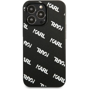 Etui Karl Lagerfeld KLHCP13XPULMBK3 Apple iPhone 13 Pro Max hardcase czarny/black Allover