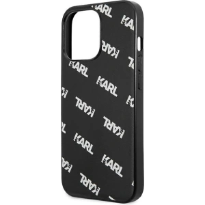 Etui Karl Lagerfeld KLHCP13XPULMBK3 Apple iPhone 13 Pro Max hardcase czarny/black Allover