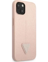 Kup Case Guess GUHCP13SPSATLP Apple iPhone 13 mini rosa/pink Hardcase Saffiano Triangle Logo - GUE1816PNK - {ean13} - Sklep Home Screen