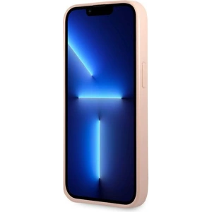 Kup Etui Guess GUHCP13SPSATLP pentru Apple iPhone 13 mini roz/pink hardcase Saffiano Triangle Logo - GUE1816PNK - {ean13} - Sklep Home Screen