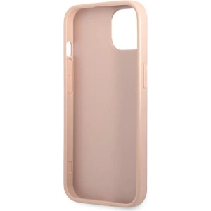 Kup Case Guess GUHCP13SPSATLP Apple iPhone 13 mini rosa/pink Hardcase Saffiano Triangle Logo - GUE1816PNK - {ean13} - Sklep Home Screen