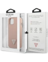 Kup Etui Guess GUHCP13SPSATLP pentru Apple iPhone 13 mini roz/pink hardcase Saffiano Triangle Logo - GUE1816PNK - {ean13} - Sklep Home Screen
