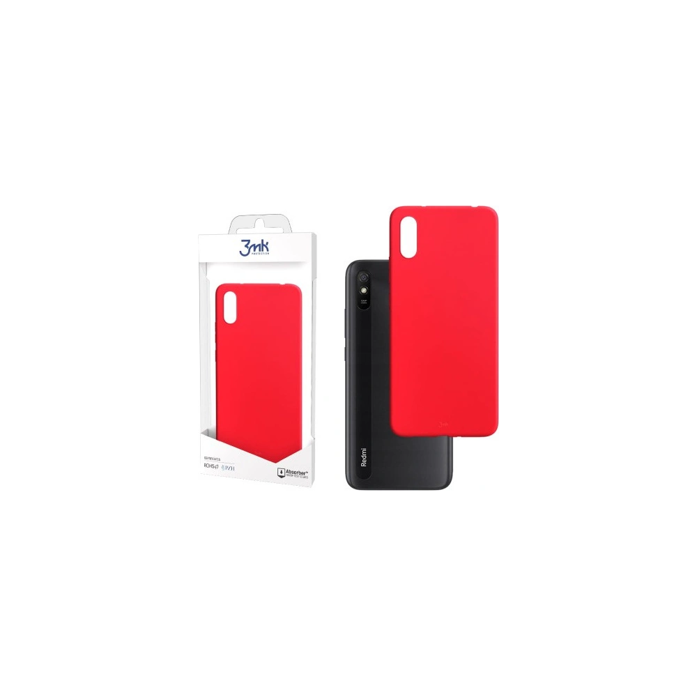 Etui 3MK Matt Case Redmi 9A/9AT truskawkowy/strawberry
