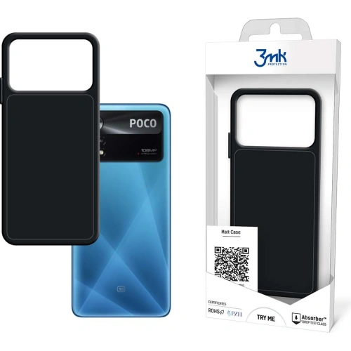 Kup Etui 3MK Matt Case POCO X4 Pro 5G černý/black - 3MK3657BLK - {ean13} - Sklep Home Screen