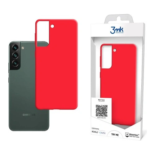 Kup Etui 3MK Matt Case Samsung Galaxy S22+ Plus eper/truskawka - 3MK3641STR - {ean13} - Sklep Home Screen