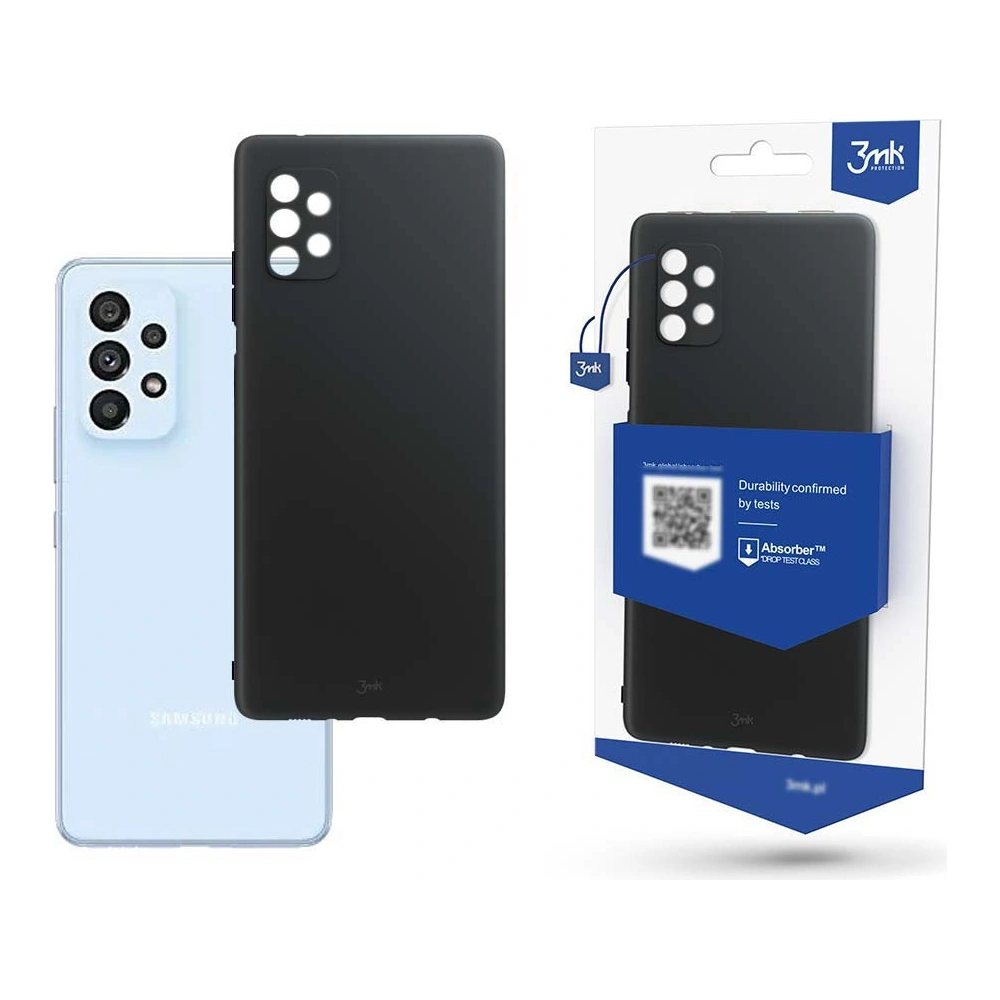 Etui 3MK Matt Case Samsung Galaxy A53 5G czarny/black