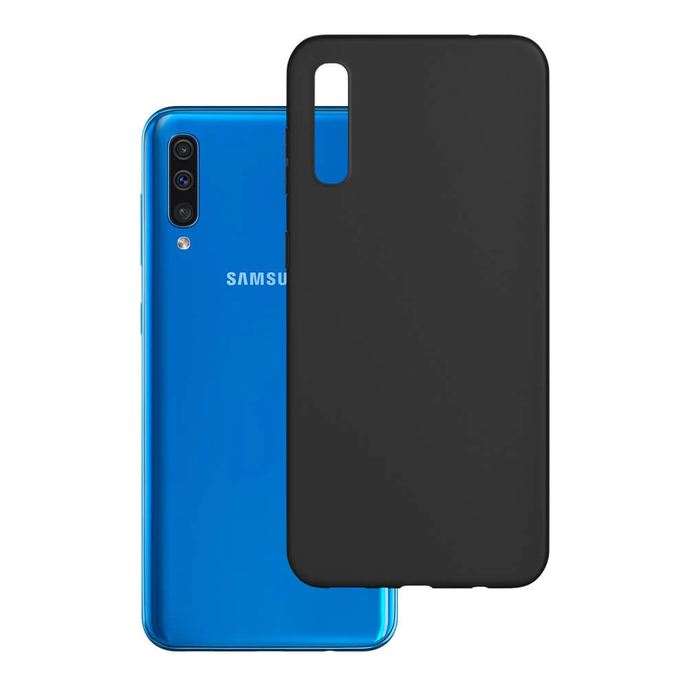 Etui 3MK Matt Case Samsung Galaxy A50s czarny/black