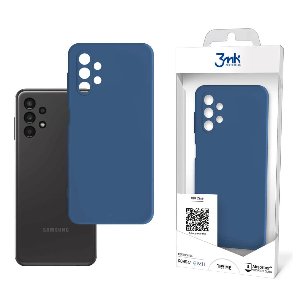 Etui 3MK Matt Case Samsung Galaxy A13 LTE jagoda/blueberry