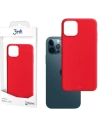 Etui 3MK Matt Case Apple iPhone 12/12 Pro căpșună/strawberry