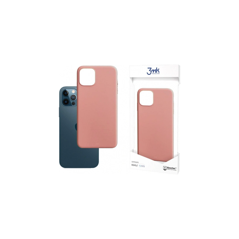 Etui 3MK Matt Case Apple iPhone 12/12 Pro liczi/lychee