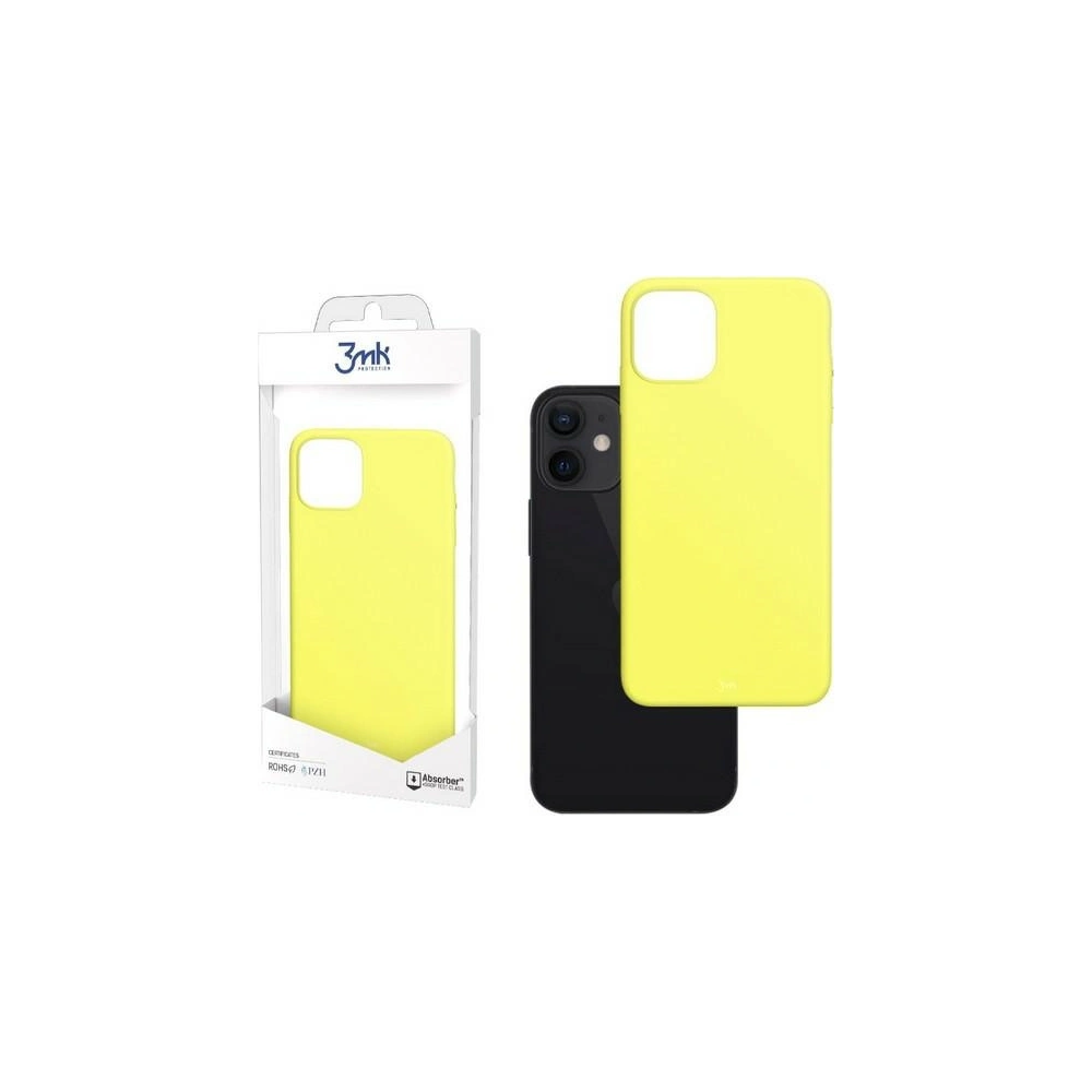 Etui 3MK Matt Case Apple iPhone 12 mini limonka/lime