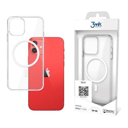 Kup Etui 3MK MagCase Apple iPhone 12 mini transparent/clear - 3MK3559CL - {ean13} - Sklep Home Screen
