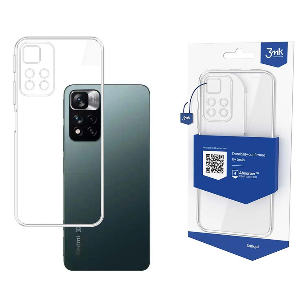Etui 3MK Clear Case Redmi Note 11 Pro 4G/5G
