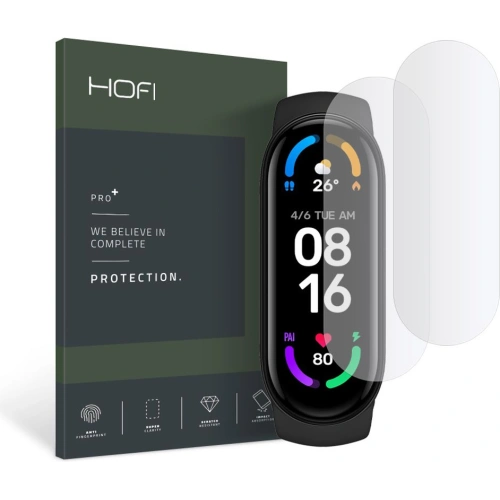 Kup Folia hydrogel Hofi Hydroflex Pro+ Xiaomi Mi Band 5/6/6 NFC Clear [2 PACK] - HOFI239CL - {ean13} - Sklep Home Screen
