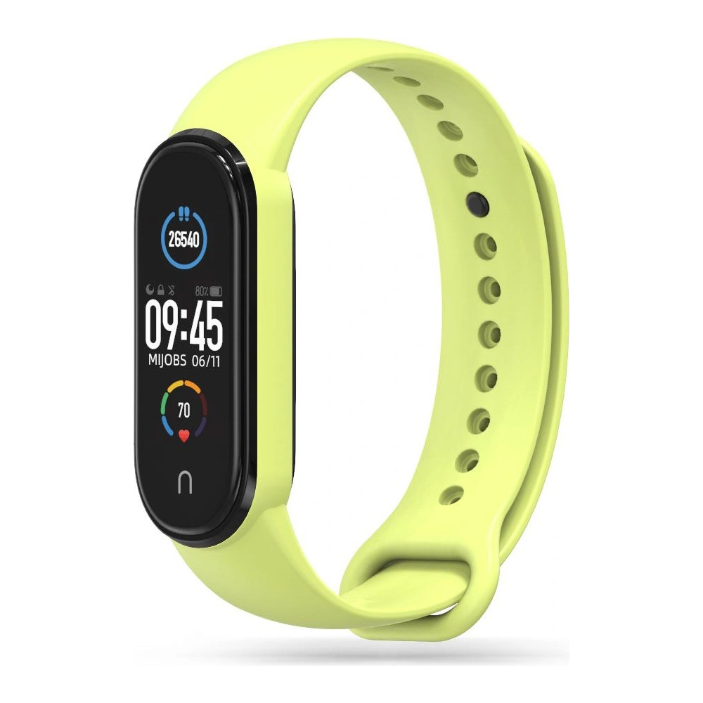 Pasek Tech-Protect Iconband Xiaomi Mi Band 5/6/6 NFC/7 Lime