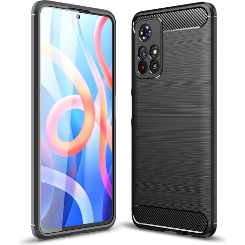 Kup Etui Tech-Protect TPUCarbon Redmi Note 11S 5G/POCO M4 Pro 5G Fekete - THP1092BLK - {ean13} - Sklep Home Screen