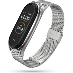 Bransoleta Tech-Protect Milaneseband Xiaomi Mi Band 7 Ezüst