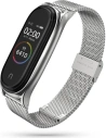 Náramek Tech-Protect Milaneseband Xiaomi Mi Band 7 Stříbrný