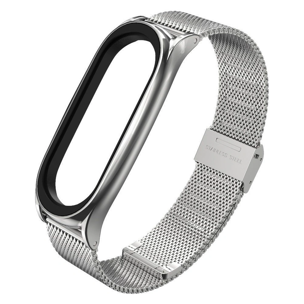 Bransoleta Tech-Protect Milaneseband Xiaomi Mi Band 7 Silver