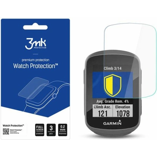 Kup Hybriertes Glas 3MK FlexibleGlass Uhren Schutz Garmin Edge 130 Plus - 3MK3690 - {ean13} - Sklep Home Screen
