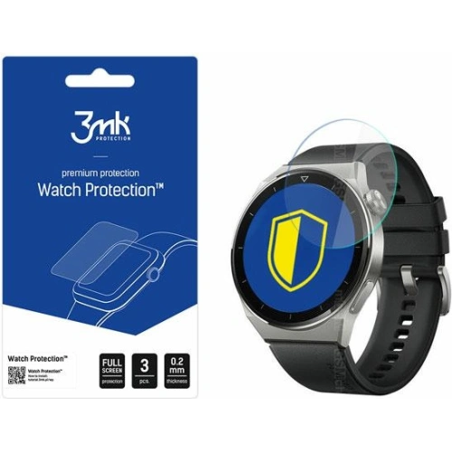 Kup Hybidní sklo 3MK FlexibleGlass ochrana hodinek Huawei Watch GT 3 Pro 46mm - 3MK3696 - {ean13} - Sklep Home Screen