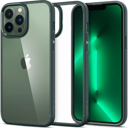 Kup Case Spigen Ultra Hybrid Apple iPhone 13 Pro Mitternachtsgrün - SPN2260MIDGRN - {ean13} - Sklep Home Screen